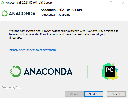 Anaconda Installers Step 7