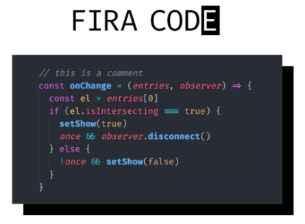 cai dat font chu fira code cho vscode va sublime text