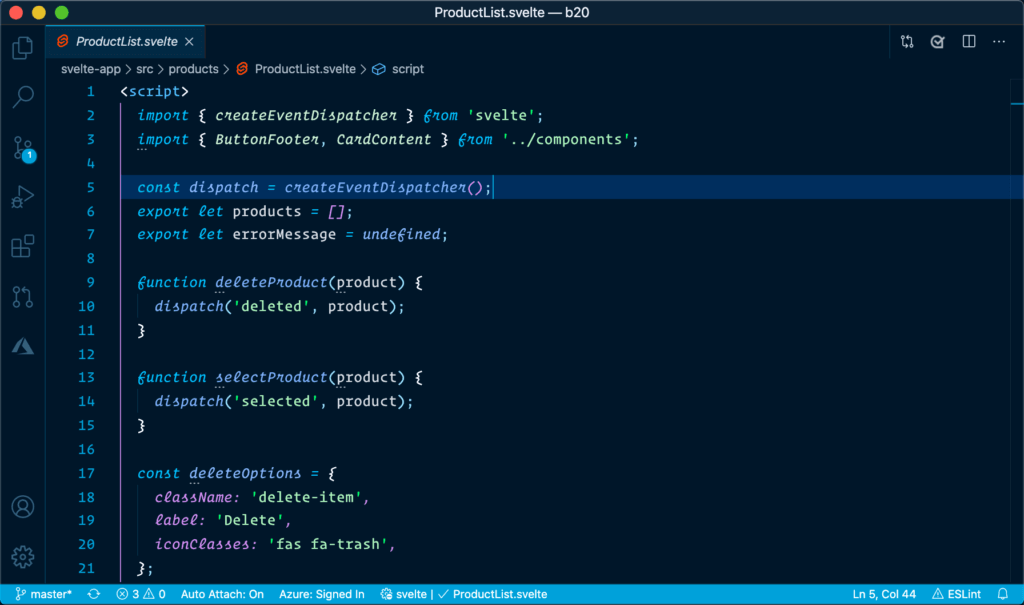 Dark Blue JavaScript theme vscode đẹp nhất