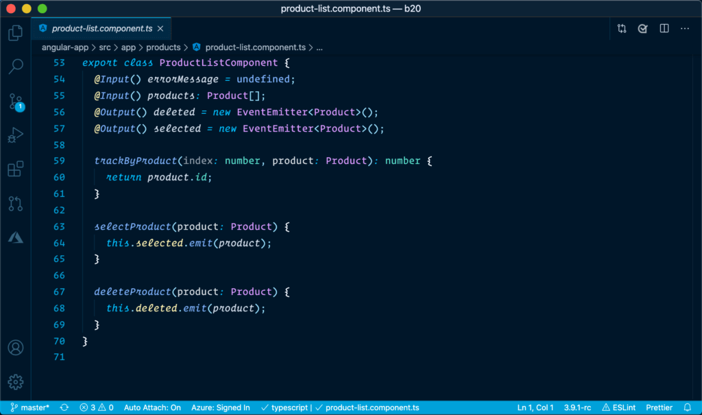 Dark Blue TypeScript theme vscode đẹp nhất