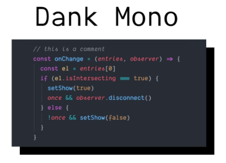 cai dat font chu dank mono cho vscode va sublime text